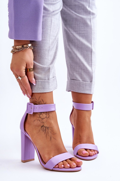 Heel Sandals Violet Georgina