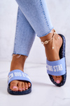Women's Slippers Big Star JJ274A526 Blue