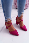 Women's Stiletto pumps Fuchsia Traffic