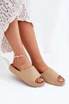 Women's Foam Slippers Dark Beige Rivasol
