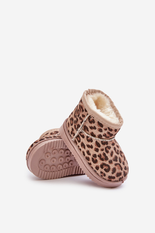 Children's Snow Boots Botki Insulated Beige Nallita