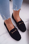 Women's Black Suede Sonnero Moccasins