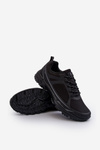 Buty Trekkingowe Sportowe Męskie Czarne Menesio 24MN38-6932