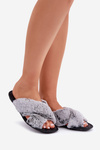 Women's Fur Slippers Inblu 6800006D Grey