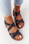 Sandals On The Cork Sole Big Star DD274A009 Black