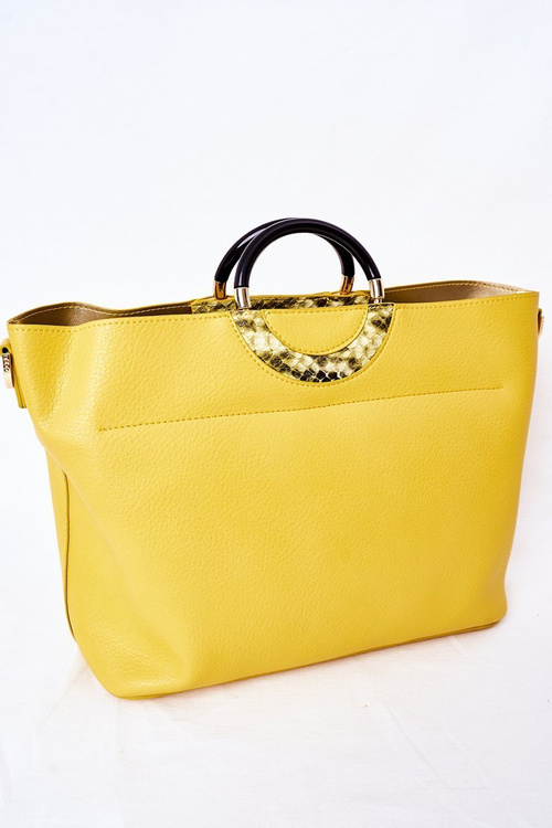 Shopper Handbag NOBO K3520 Yellow