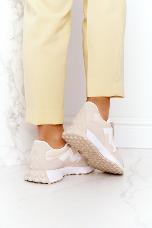 Women’s Sport Shoes Sneakers Beige Move On