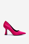 Classic Pointed Toe Pumps Fuchsia Delimena