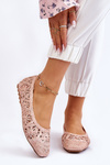 Openwork Fashionable Ballerinas Pink Thiago