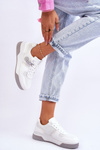 Sneakersy Klasyczne Memory Foam System Białe Big Star LL274A024 