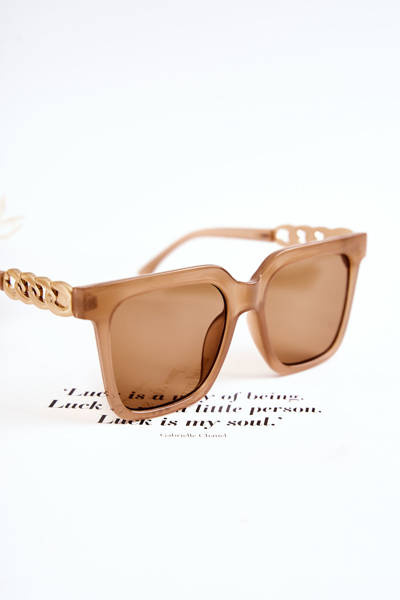 Fashionable Sunglasses V120043 Nude