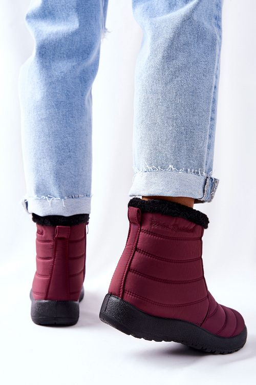 Women's Warm-up Snowboots Burgundy Mezyss
