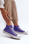 Women's Classic High Sneakers Violet Remos