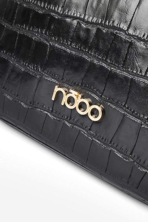 Torebka Zwierzęcy Wzór Klasyczna Czarna NOBO NBAG-R3190-C020