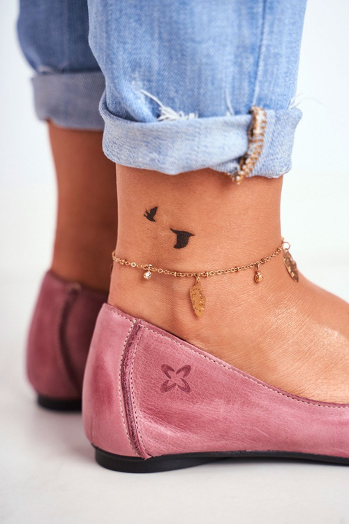 Ballerinas Women's Maciejka Leather Pink 03497-15