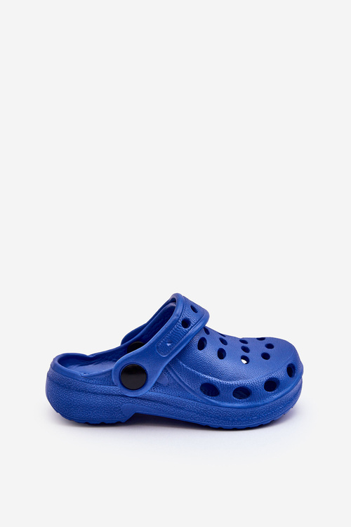 Klapki Kroksy Dziecięce Piankowe Niebieskie Lucas PP6197