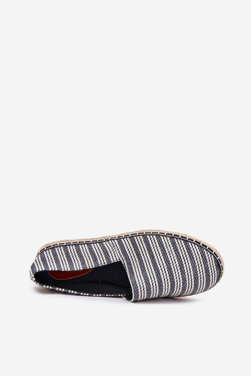 Men's espadrilles with weaving navy Daniell