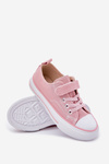 Children's Velcro Sneakers Pink Obidana