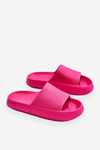 Fashionable Light Flip Flops On A Massive Sole Fuchsia Rebel