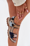 Ladies Leather Sports Sandals Artiker 54C1294 Multicolor