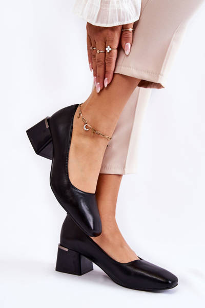 Leather Pumps La.Fi 230034B-QN Black