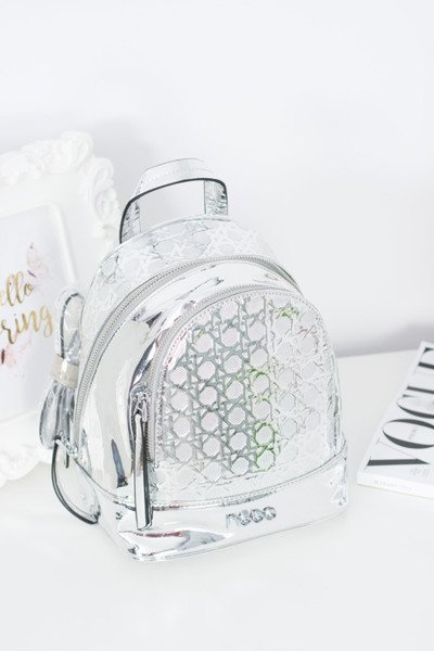 NOBO Silver Designer Backpack