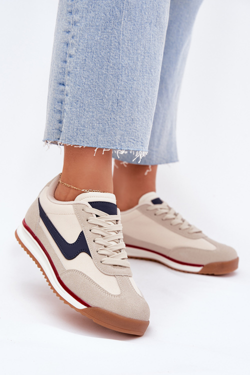 Sports Shoes Sneakers Women Beige Zerina