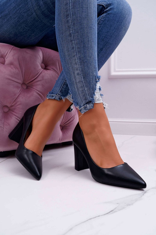 Women's Stiletto pumps Black Femmini