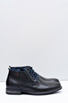 Men's Black Leather Boots Nikopol 672