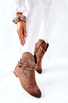 Women's Suede Boots Warmed Beige Castlerock