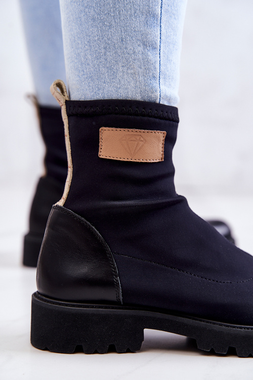 Fabric Slip-on Nicole Black 2705