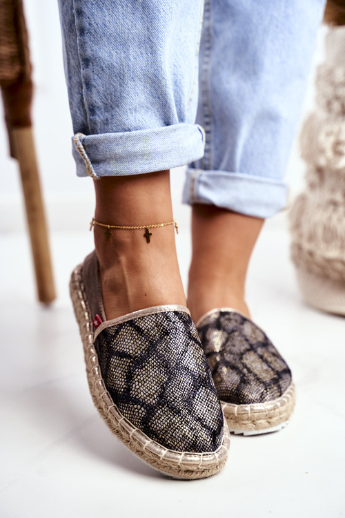 Women's Espadrilles Big Star Brown FF274A515