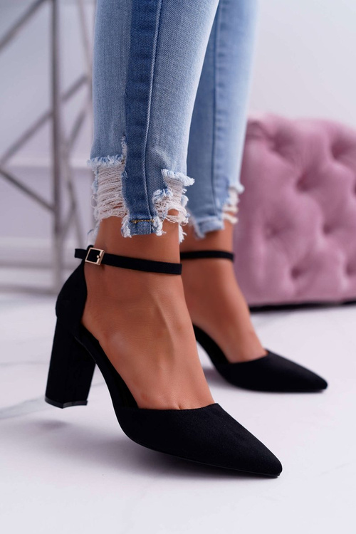 Women's Stiletto pumps Black Grette