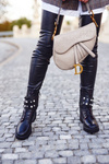 Women's Insulated Boots With Pearls Black Mishigan