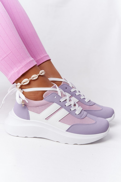Women’s Sport Shoes Sneakers Purple Holiday
