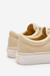 Fabric Sneakers On The Platform Big Star LL2741444 Light yellow