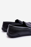 Men's Leather Loafers Black Theo