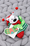 Soxo Children's Christmas Socks Teddy Bear