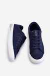 Men's Low Textile Sneakers Big Star LL174076 Navy Blue