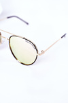 Polarized Sunglasses Aviator Pink-Yellow