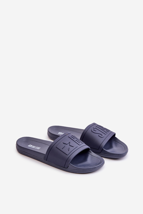 Women's Slippers Big Star DD274A269 Navy Blue