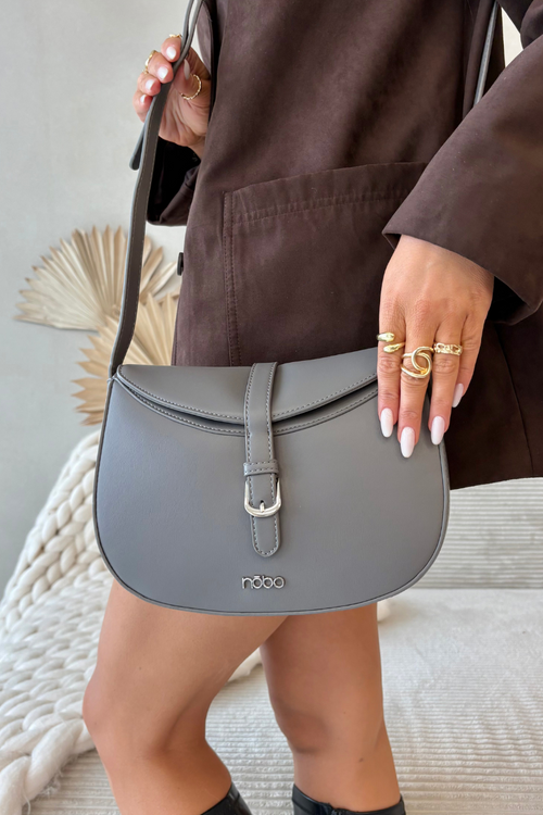 Torebka Listonoszka Grafitowa NOBO BAG5780-M12