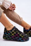 Buty Sportowe Damskie Dżety Czarne GOE LL2N4010