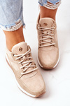 Wedge Sneakers Beige Temida