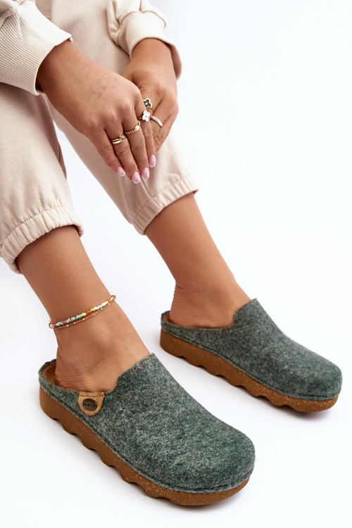 Women's Profilactic Home Shoes Slippers Inblu DK000011 Green