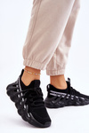 Women's Fashion Sock Sneakers Black Daxo
