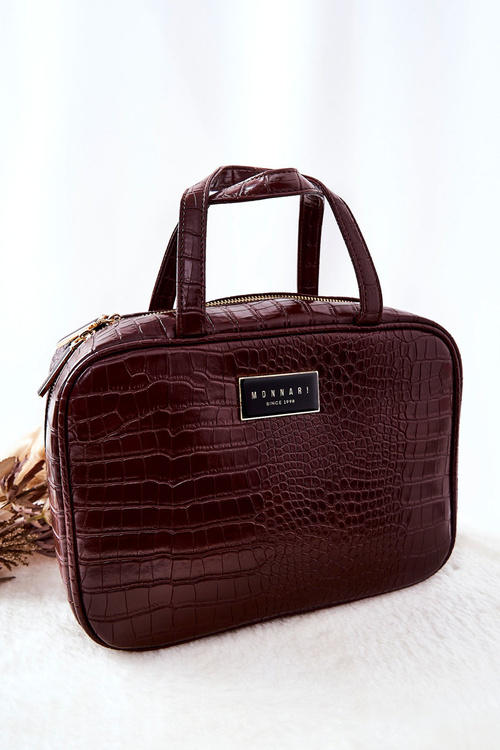 Large cosmetic bag Monnari CSM0080-017 Brown