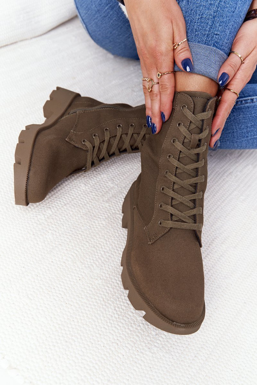 Women's Boots Army Green Haley