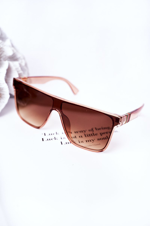 Shield Sunglasses VINCENT Brown Ombre
