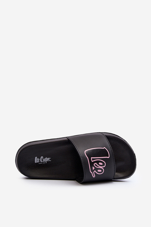Klapki Damskie Czarne Lee Cooper LCW-24-42-2482L
